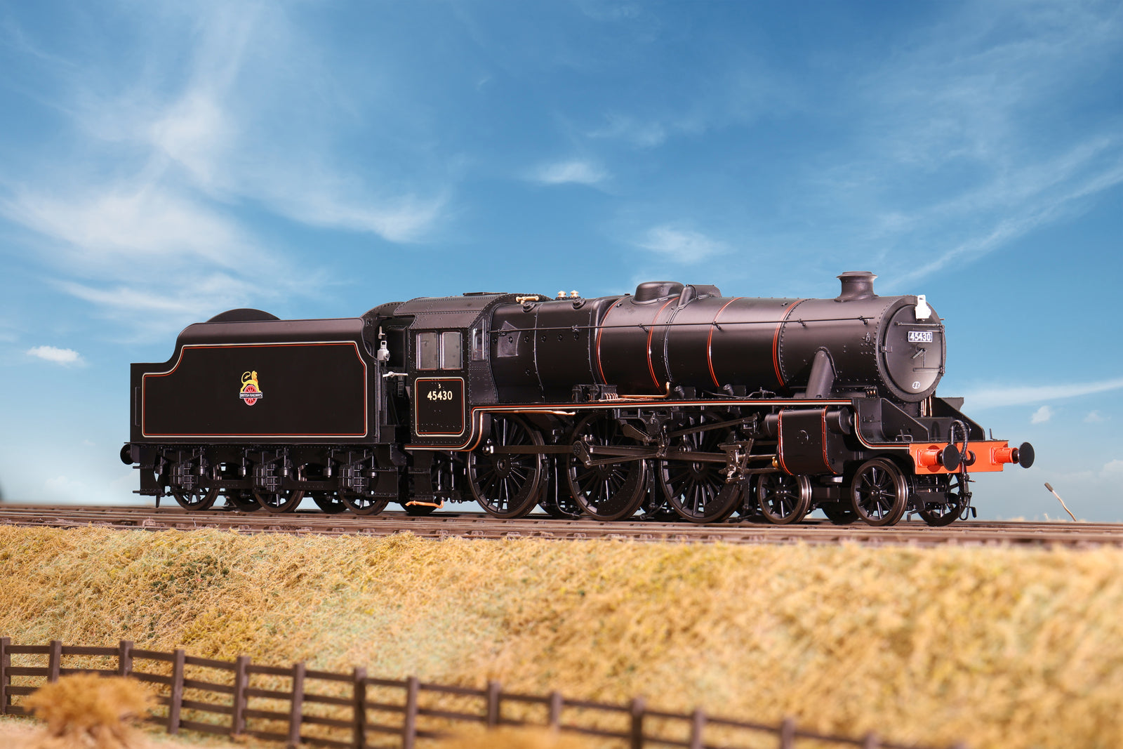 Ellis Clark Trains E1003 O Gauge Stanier Class 5 4-6-0 "Black 5", Early BR Lined, '45430', Welded Tender