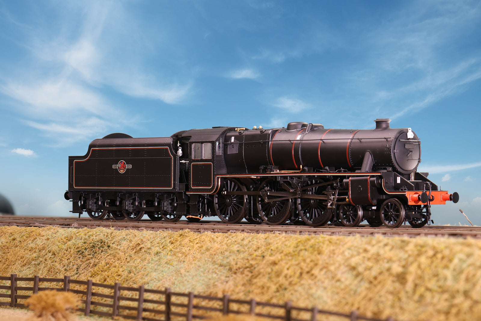 Ellis Clark Trains E1004U O Gauge Stanier Class 5 4-6-0 "Black 5", Early BR Lined, Unnumbered, Riveted Tender