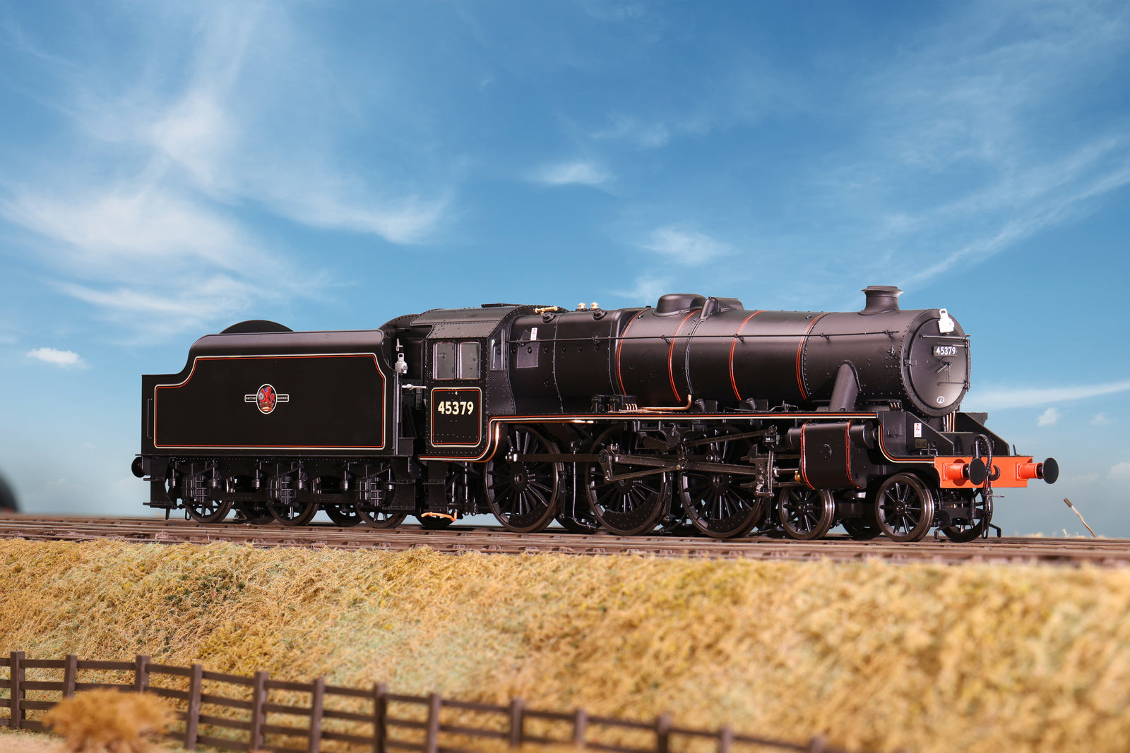 Ellis Clark Trains E1005S O Gauge Stanier Class 5 4-6-0 "Black 5", Late BR Lined, '45379', Welded Tender, DCC Sound