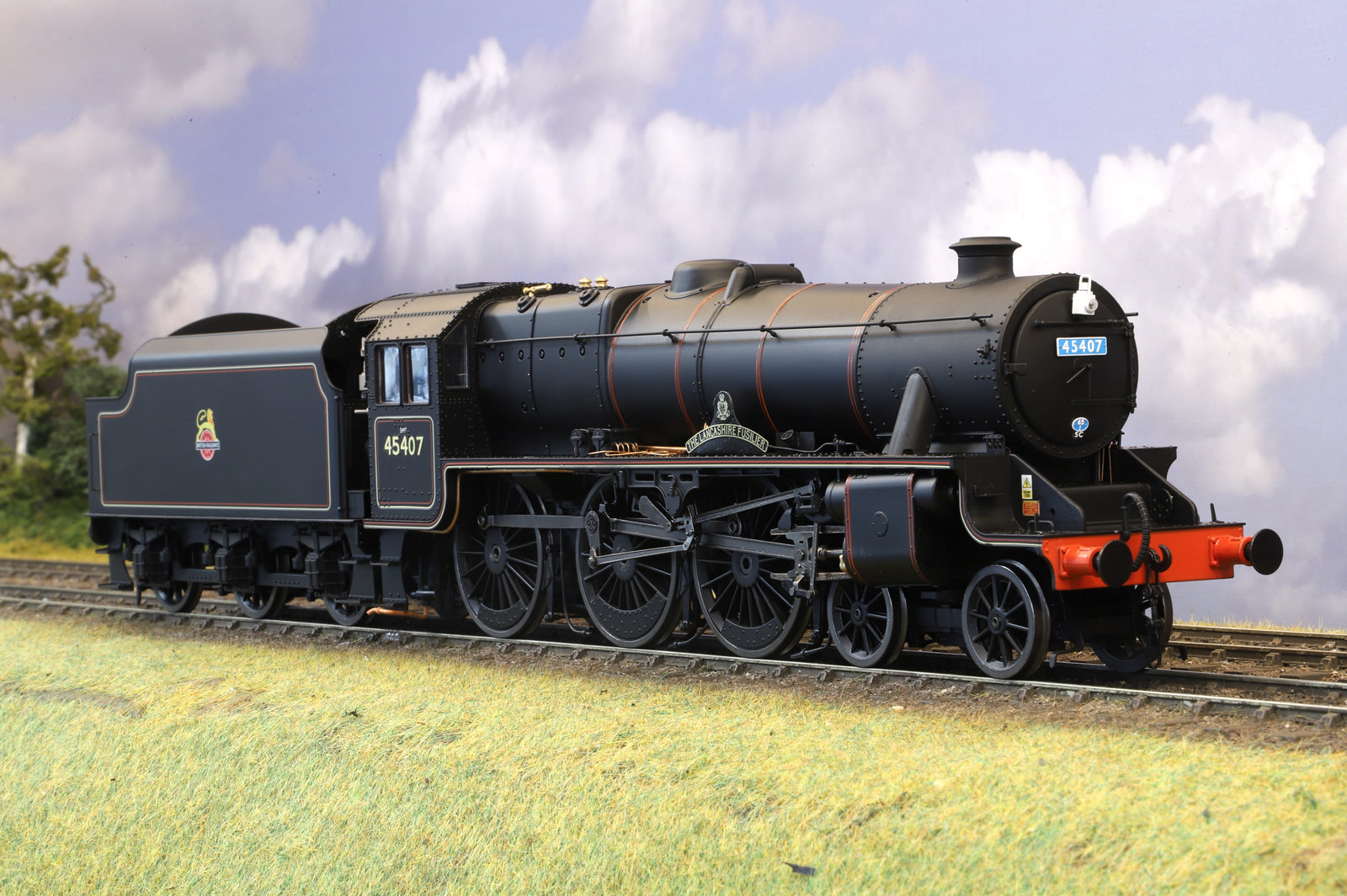 Ellis Clark Trains E1003US Black Five '45407' 'The Lancashire Fusilier' (Welded Tender), Professionally Named & Numbered by Neil Armitage, DCC Sound