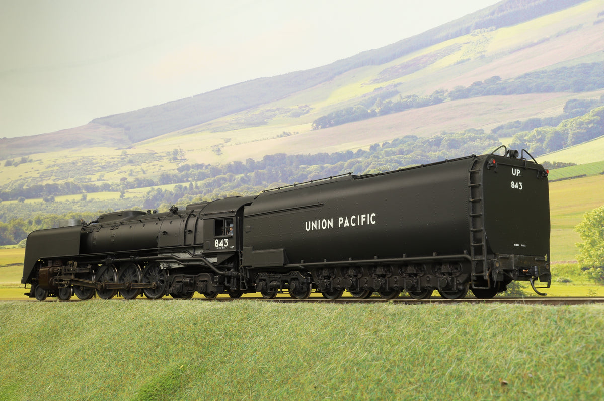 US Hobbies/KTM Finescale O gauge 4-8-4 Locomotive No. 843 in Union Pacific Black