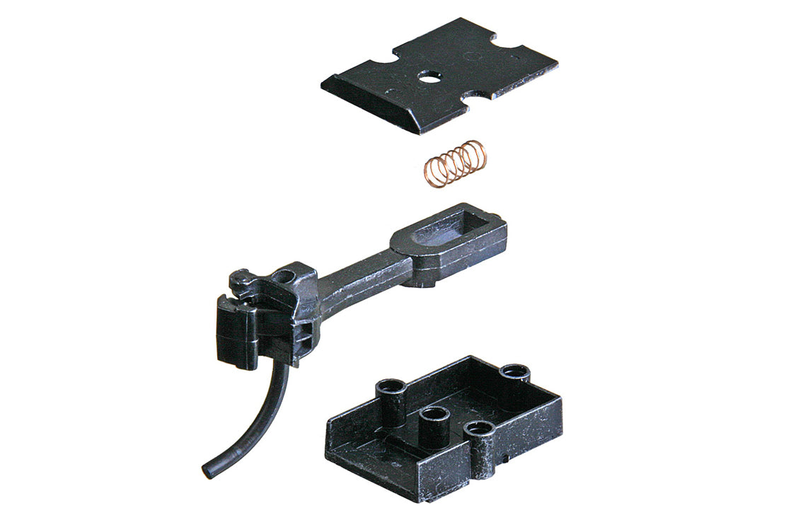 Kadee #746 O Gauge Type E Long Centerset Metal Couplings w/Plastic Gearboxes (2 Pair)