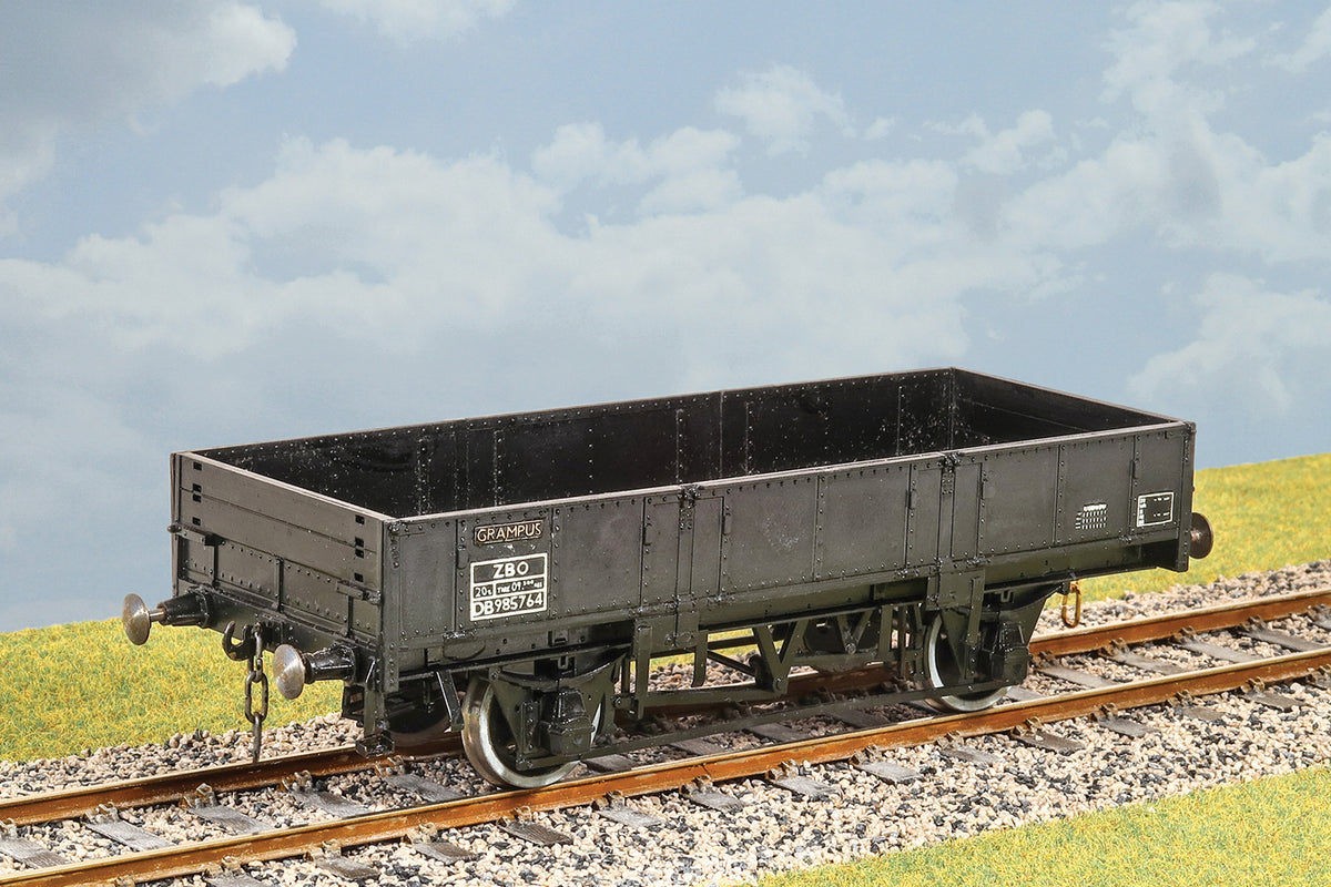 Parkside Dundas O Gauge PS14 British Railways &#39;Grampus&#39; Ballast Wagon Kit w/Wheels