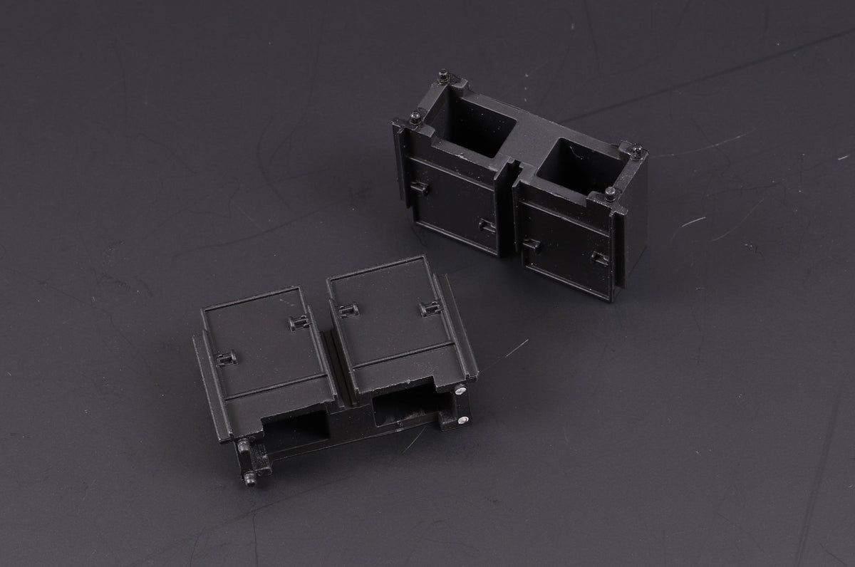 Darstaed D4-04 Pair of Finescale O Gauge Mk1 Gas Boxes