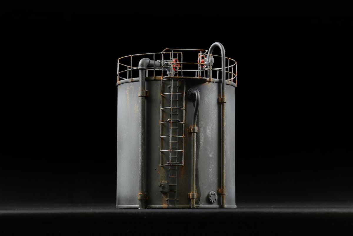 Made in Manchester Models O Gauge Fuel Storage Tank (Short) Weathered