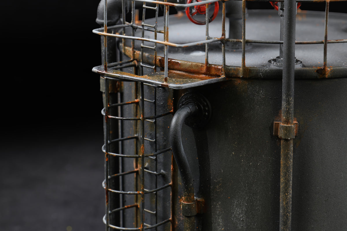 Made in Manchester Models O Gauge Fuel Storage Tank (Short) Weathered