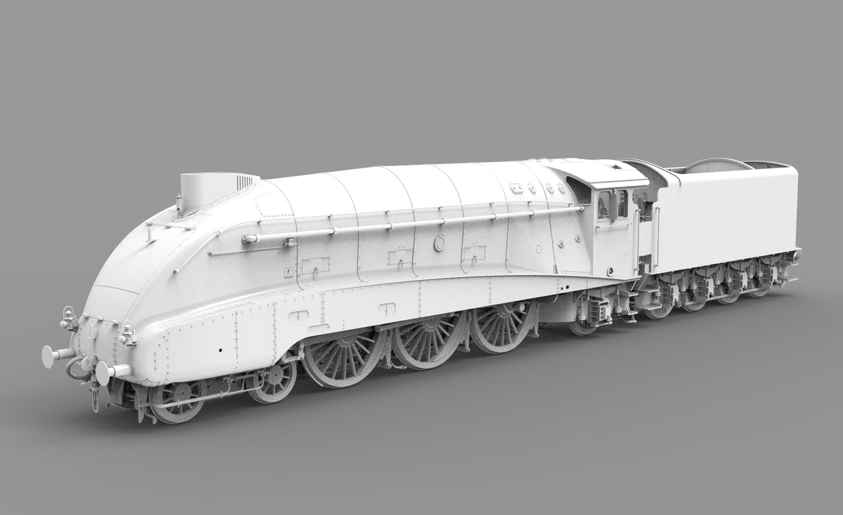 Darstaed Finescale O Gauge DB01-03A LNER A4 No. 4468 MALLARD LNER Garter Blue (as preserved) (pre-order)