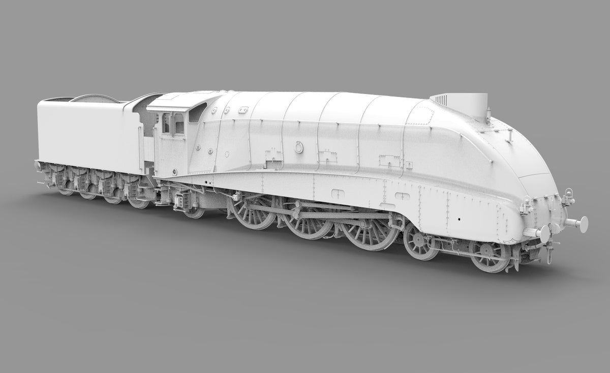 Darstaed Finescale O Gauge DB01-03A LNER A4 No. 4468 MALLARD LNER Garter Blue (as preserved) (pre-order)