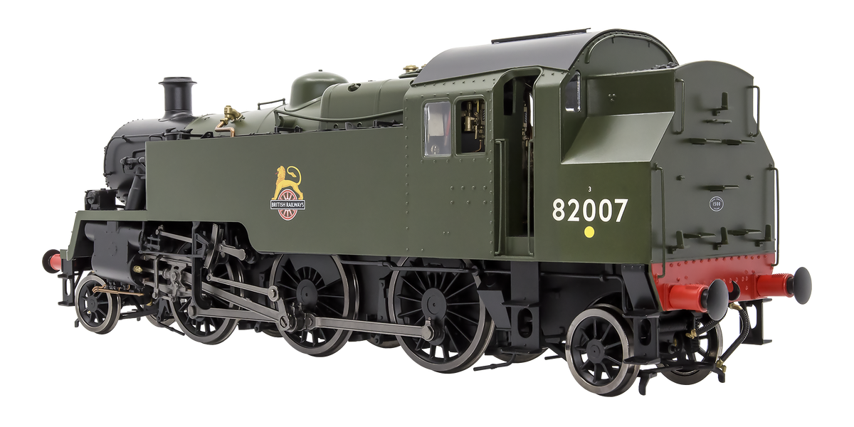 NEW Lionheart Finescale O Gauge LHT-S-8205S BR Standard 3MT 2-6-2T BR Green E/C &#39;82007&#39;, DCC Sound