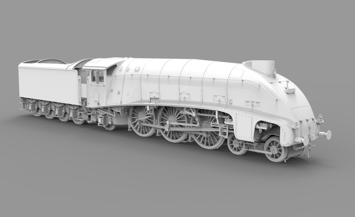 Darstaed Finescale O Gauge D26-10 LNER A4 No. 60011 EMPIRE OF INDIA BR Green (pre-order)