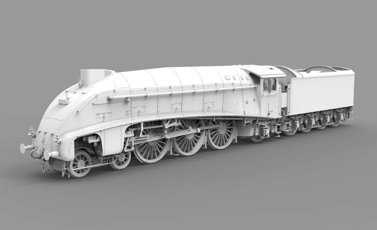 Darstaed Finescale O Gauge DB01-07A LNER A4 No. 60012 COMMONWEALTH OF AUSTRALIA BR Express Blue (pre-order)
