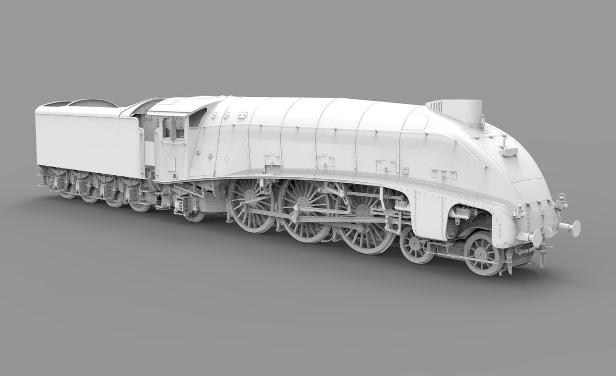 Darstaed Finescale O Gauge DB01-07A LNER A4 No. 60012 COMMONWEALTH OF AUSTRALIA BR Express Blue (pre-order)