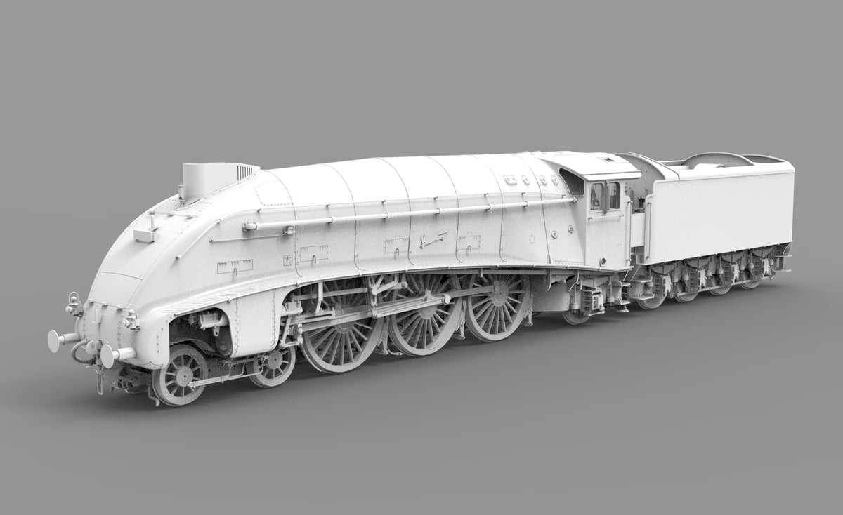 Darstaed Finescale O Gauge DB01-08A LNER A4 No. 60017 SILVER FOX BR Green (pre-order)