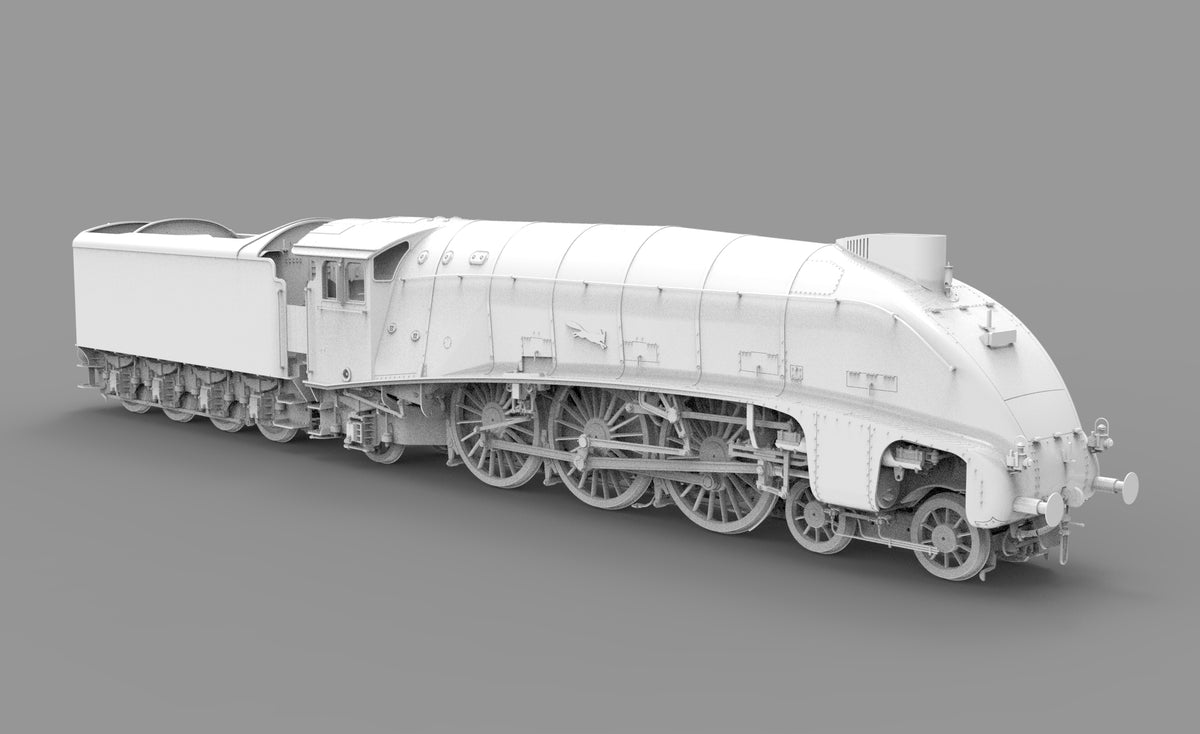 Darstaed Finescale O Gauge DB01-08A LNER A4 No. 60017 SILVER FOX BR Green (pre-order)