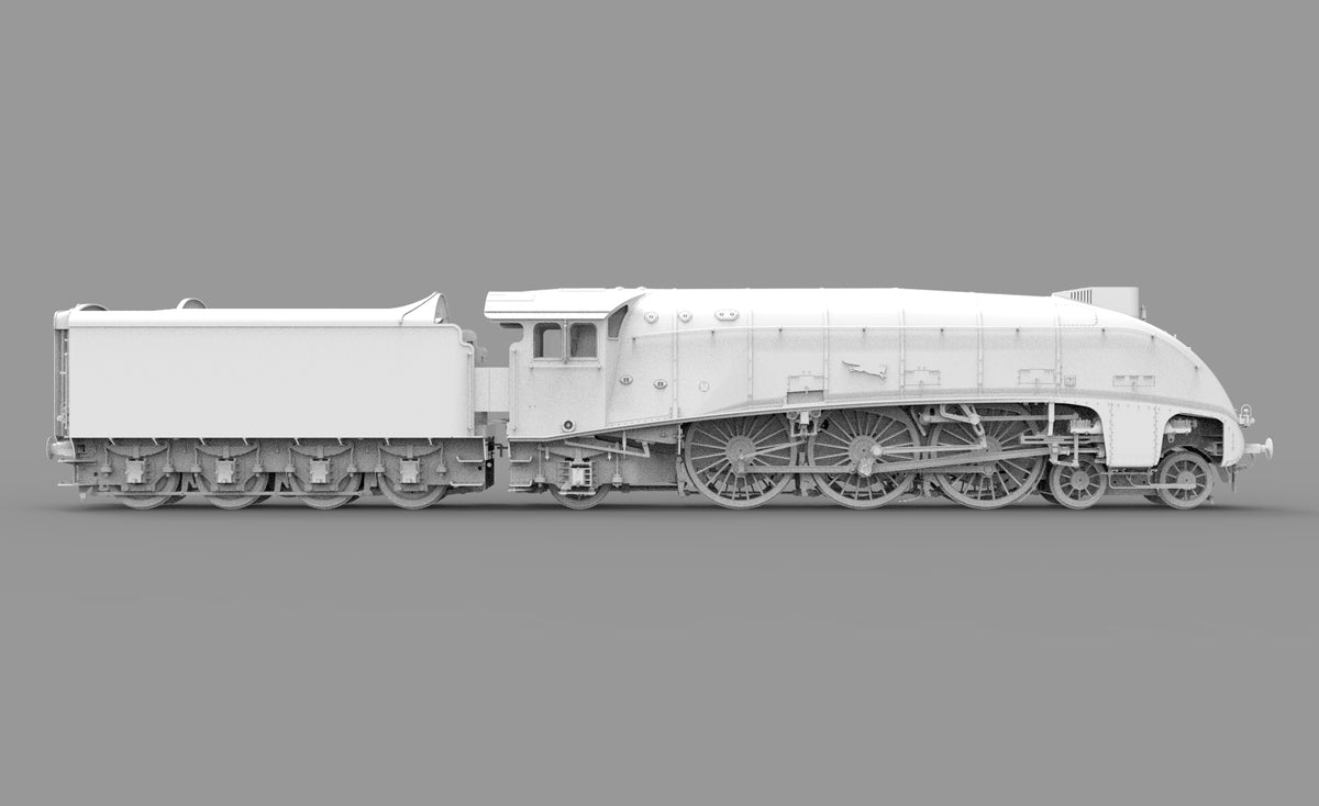 Darstaed Finescale O Gauge DB01-08A LNER A4 No. 60017 SILVER FOX BR Green (pre-order)