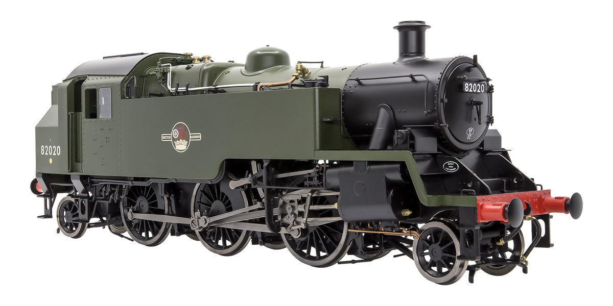 NEW Lionheart Finescale O Gauge LHT-S-8207S BR Standard 3MT 2-6-2T BR Green L/C &#39;82020&#39;, DCC Sound