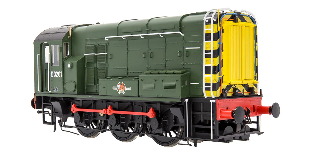 NEW Dapol Finescale O Gauge 7D-008-019 Class 08 Shunter BR Green &#39;D3201&#39;