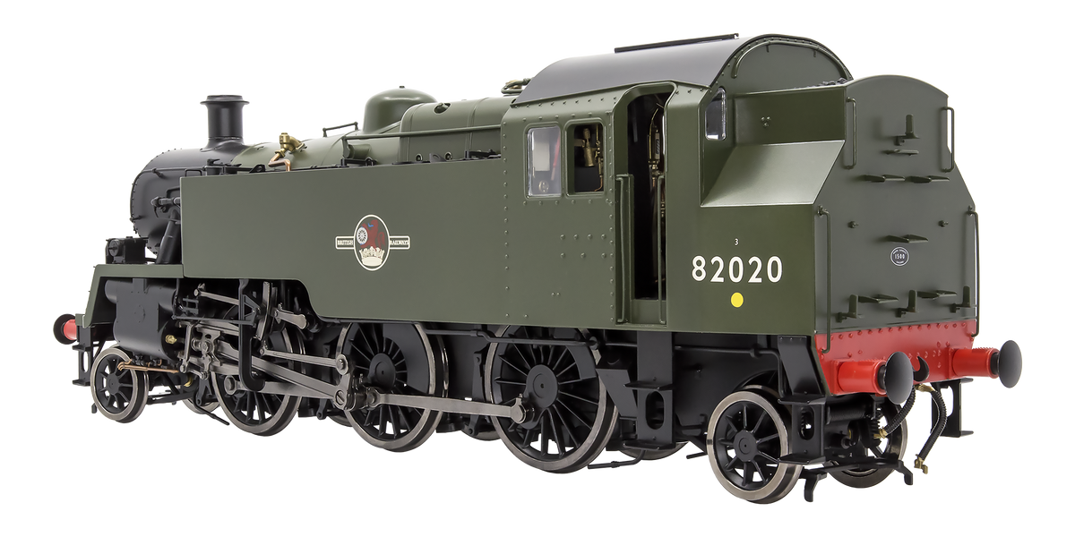 NEW Lionheart Finescale O Gauge LHT-S-8207S BR Standard 3MT 2-6-2T BR Green L/C &#39;82020&#39;, DCC Sound