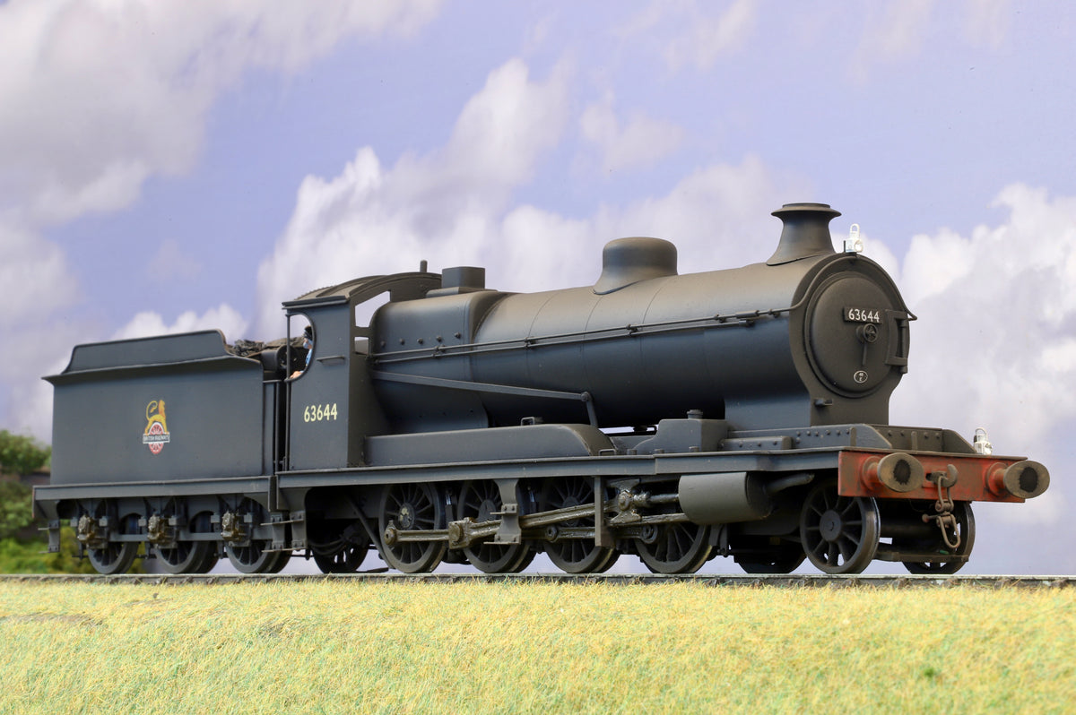 Finescale O Gauge (Kit-Built) LNER Class O4 No. 63644 BR Black (Early Crest) DCC Sound (Pro Weathered)