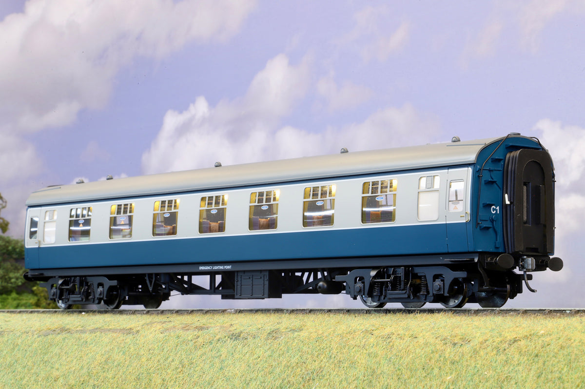 Darstaed Finescale O Gauge MK1 TSO RFO BR Blue (Unnumbered)