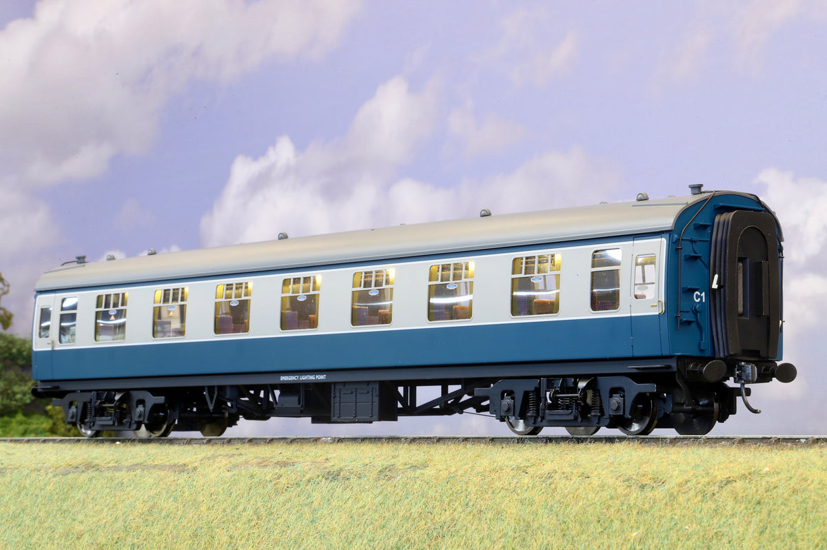 Darstaed Finescale O Gauge MK1 TSO RFO BR Blue (Unnumbered)
