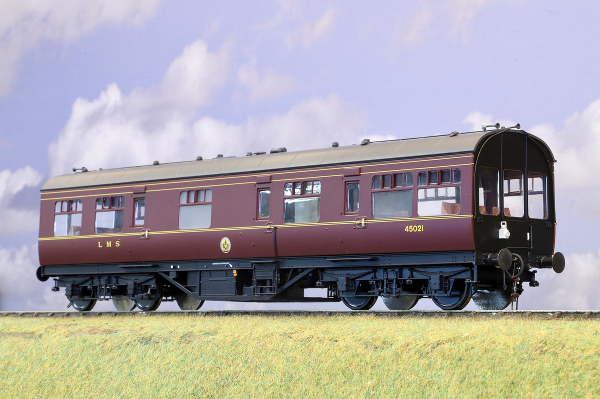 Heljan Finescale O Gauge Inspection Saloon LMS Crimson No.45021