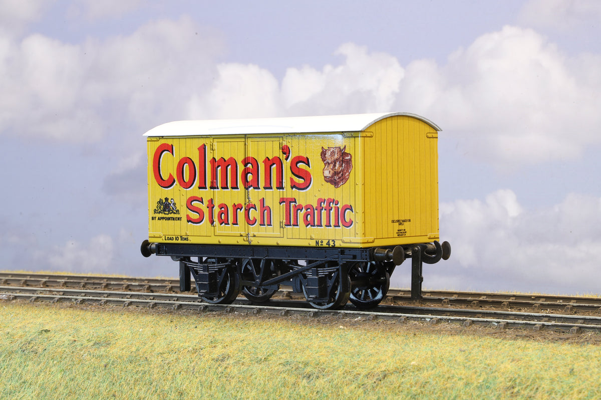 Darstaed Coarse Scale O Gauge 'Colmans Starch' Private Owner Van