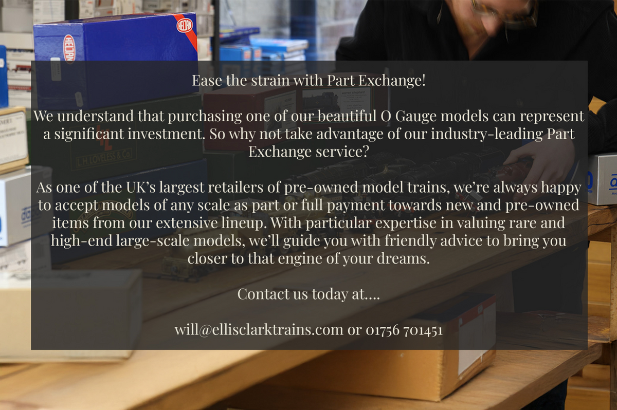 Finescale O Gauge Ellis Clark Trains E1001Z Black 5 No. 5428 'Eric Treacy', Lined LMS (1936) w/ Sans Serif Lettering (Welded Tender)