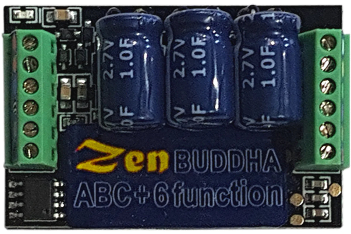 DCC Concepts &#39;Zen Buddha&#39; O &amp; G Scale DCC Decoder, 6 Function 5 Amp