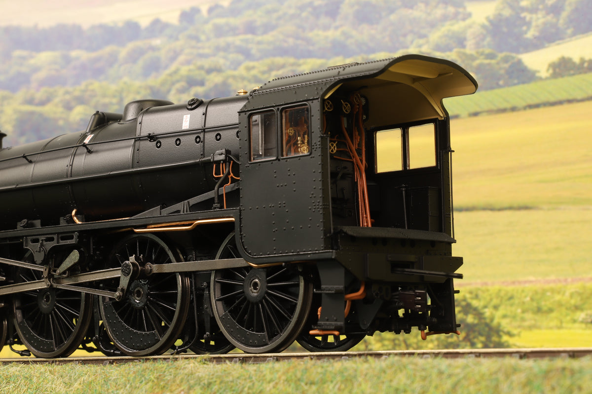 Ellis Clark Trains E1007U O Gauge Stanier Class 5 4-6-0 &quot;Black 5&quot;, Plain BR Black, &#39;Un-numbered&#39;, Welded Tender