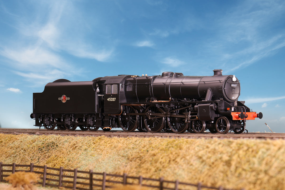 Ellis Clark Trains E1007 O Gauge Stanier Class 5 4-6-0 "Black 5", Plain BR Black, '45337', Welded Tender