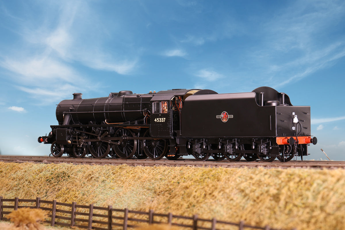 Ellis Clark Trains E1007 O Gauge Stanier Class 5 4-6-0 "Black 5", Plain BR Black, '45337', Welded Tender