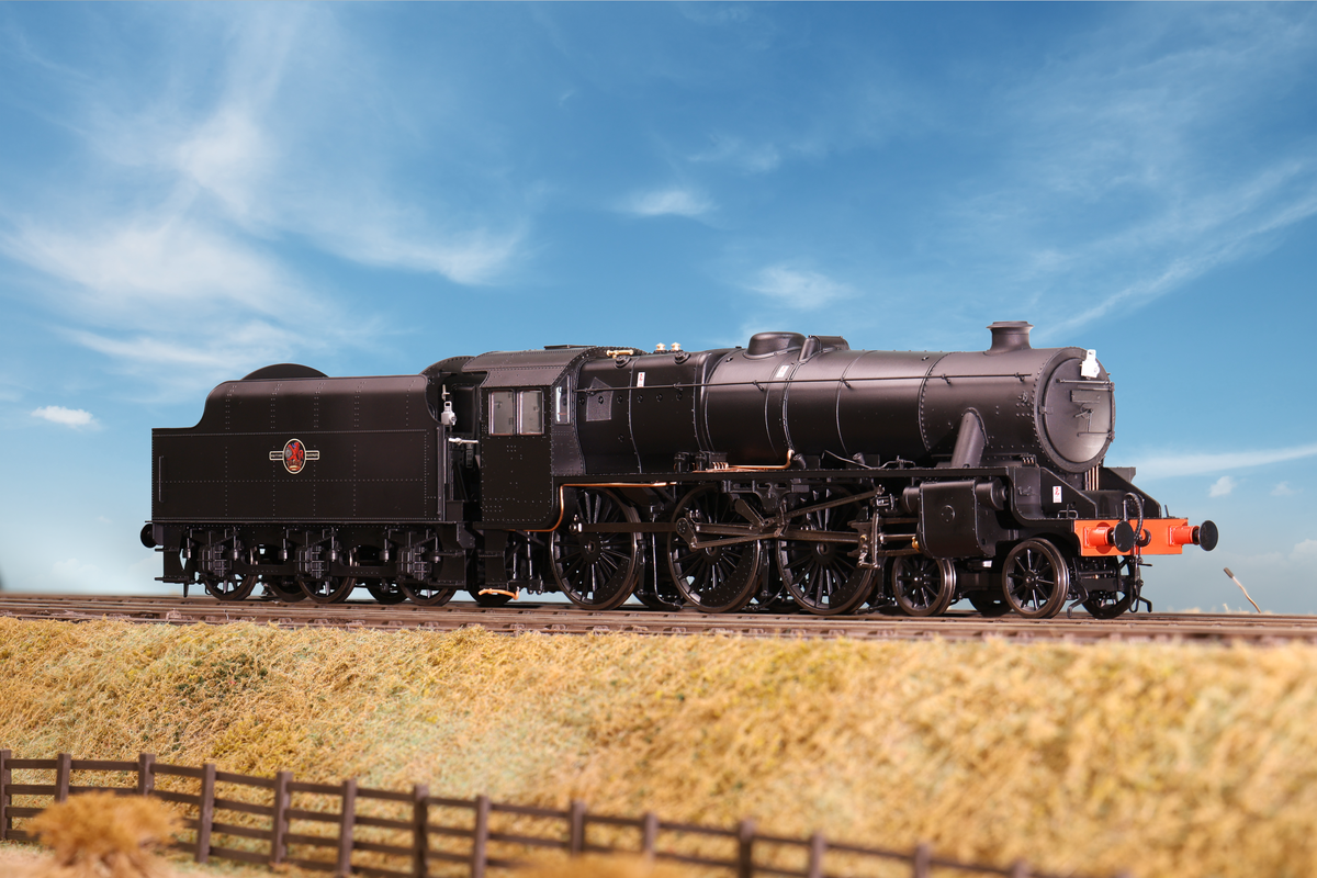 Ellis Clark Trains E1008US O Gauge Stanier Class 5 4-6-0 "Black 5", Plain BR Black, 'Un-numbered', Riveted Tender, DCC Sound