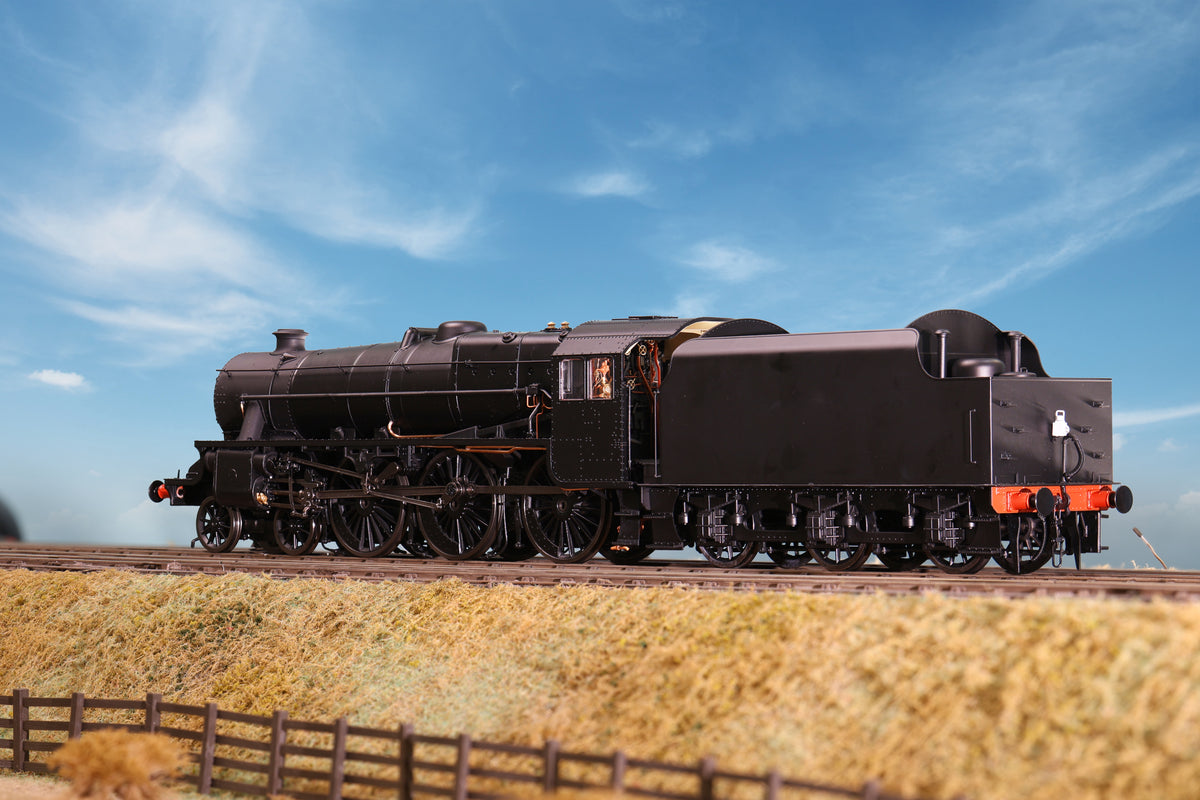 Ellis Clark Trains E1009U O Gauge Stanier Class 5 4-6-0 "Black 5", Plain Black, 'Un-numbered', Welded Tender