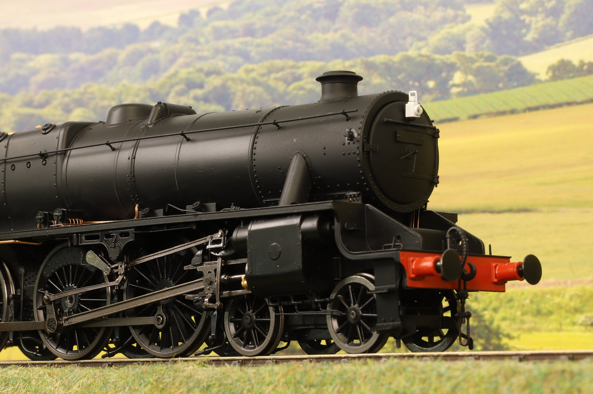 Ellis Clark Trains E1010U O Gauge Stanier Class 5 4-6-0 &quot;Black 5&quot;, Plain Black, &#39;Un-numbered&#39;, Riveted Tender