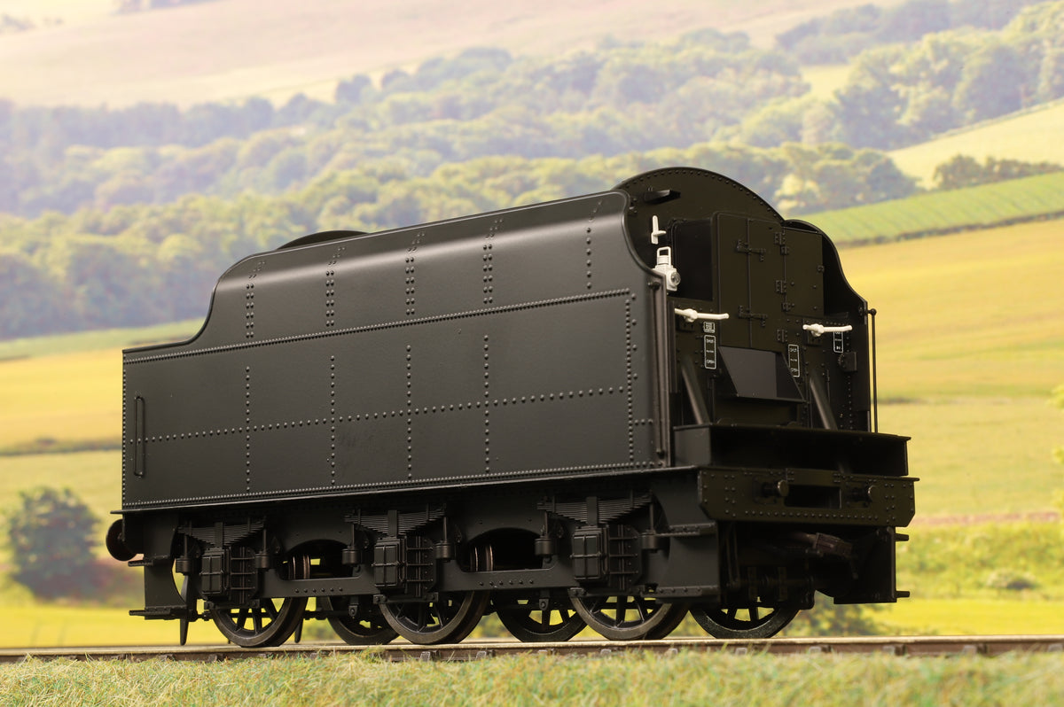 Ellis Clark Trains E1010US O Gauge Stanier Class 5 4-6-0 &quot;Black 5&quot;, Plain Black, &#39;Un-numbered&#39;, Riveted Tender, DCC Sound