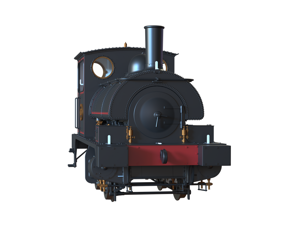 Ellis Clark Trains O Gauge E1040 L&amp;Y Class 21 Pug, L&amp;Y Lined Black &#39;155&#39; (pre-order)