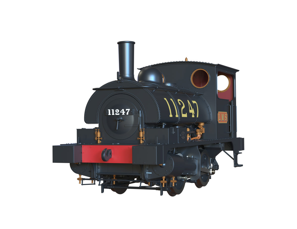 Ellis Clark Trains O Gauge E1041 L&amp;Y Class 21 Pug, LMS Black &#39;11247&#39; (pre-order)
