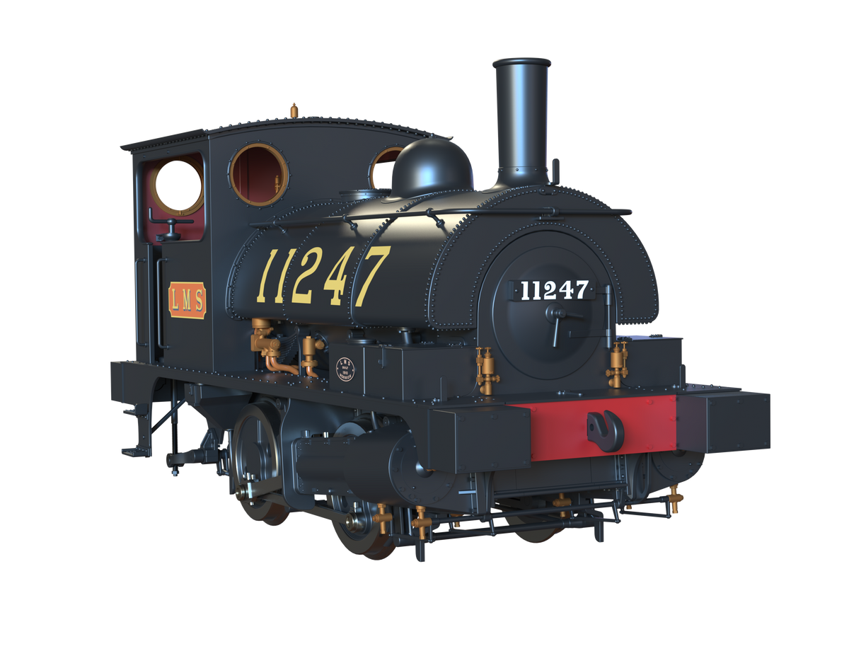 Ellis Clark Trains O Gauge E1041 L&amp;Y Class 21 Pug, LMS Black &#39;11247&#39; (pre-order)