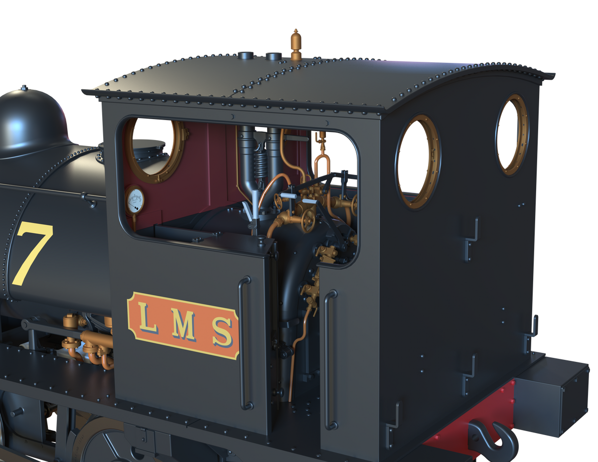 Ellis Clark Trains O Gauge E1041 L&amp;Y Class 21 Pug, LMS Black &#39;11247&#39; (pre-order)