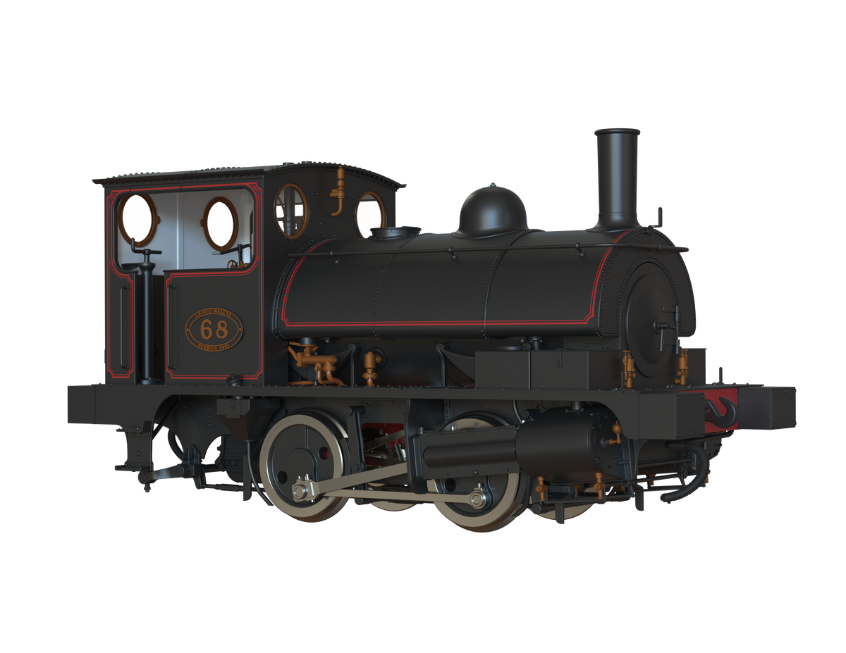 Ellis Clark Trains O Gauge E1049 L&amp;Y Class 21 Pug, L&amp;Y Lined Black &#39;68&#39;, Preserved (pre-order)