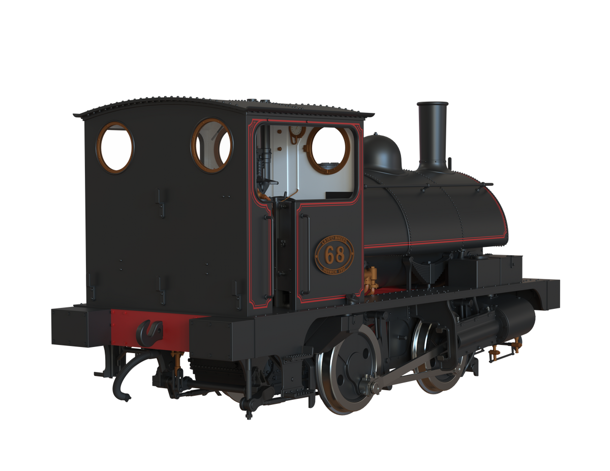 Ellis Clark Trains O Gauge E1049 L&amp;Y Class 21 Pug, L&amp;Y Lined Black &#39;68&#39;, Preserved (pre-order)