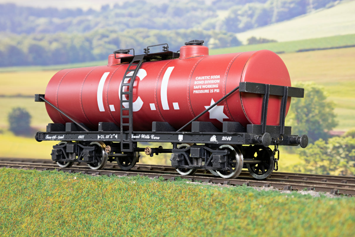 Darstaed D31-07 Finescale O Gauge Bogie Tanker, Pre-War &#39;ICI&#39;