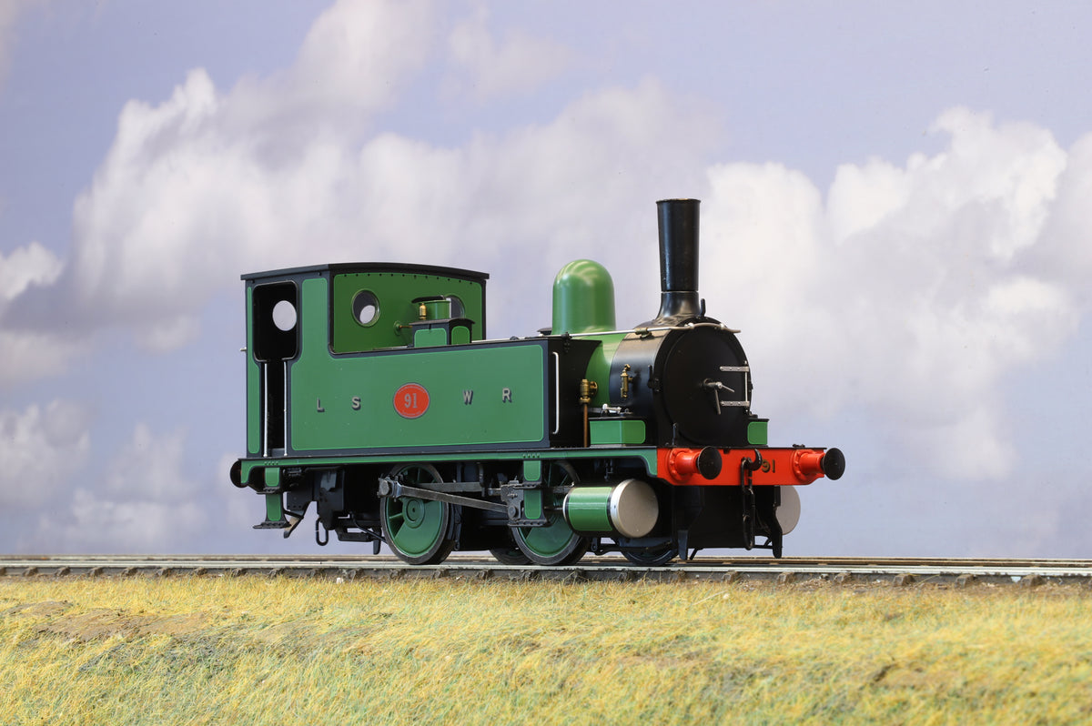 Dapol Finescale O Gauge (7S-018-006) Class B4 0-4-0T LSWR Lined Green No. 91