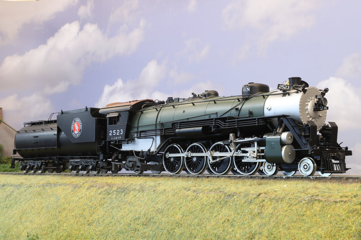 Pecos River Brass Finescale O Gauge Great Northern 4-8-2 P-2 Class No. 2523