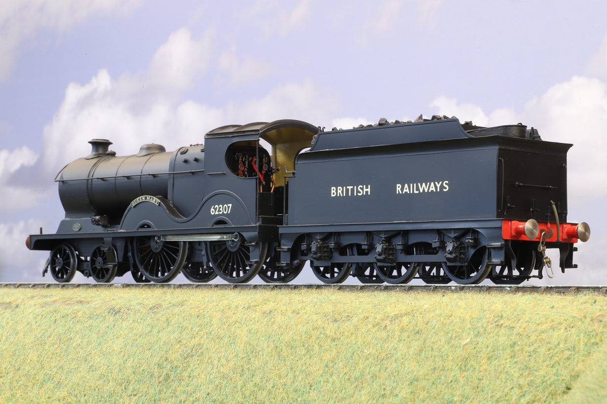 Finescale O Gauge (Kit-Built) ex-GCR 11B/D9 No. 62307 'Queen Mary', British Railways Lettering Black