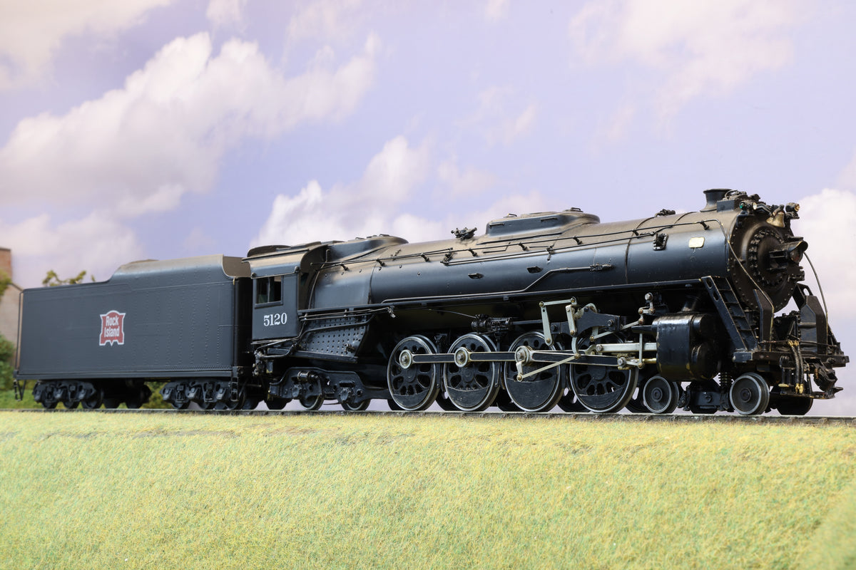 American Finescale O Gauge Rock Island 'Northern Type' 4-8-4 No. 5120