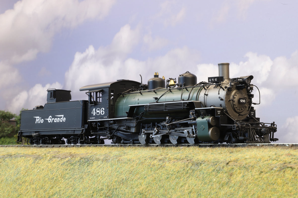 Mountain Model Imports On3 Denver & Rio Grande K-27 No. 486 (Green Boiler)