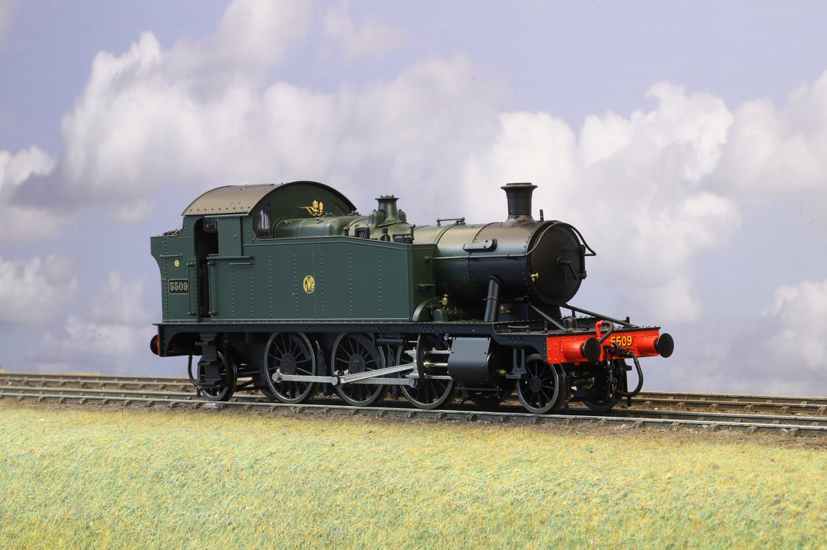 Lionheart Finescale O Gauge GWR Class 55xx No. 5509, GWR Shirtbutton Green
