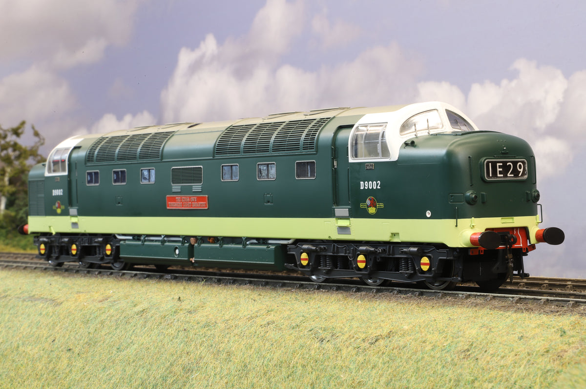 Heljan Finescale O Gauge Class 55 Deltic No. D9002 BR Green, DCC Sound (Tower Exclusive)